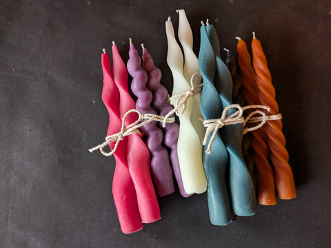 Beeswax Taper Candles