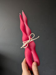 Beeswax Taper Candles