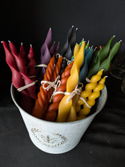 Beeswax Taper Candles