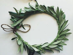 Greenery or floral crown